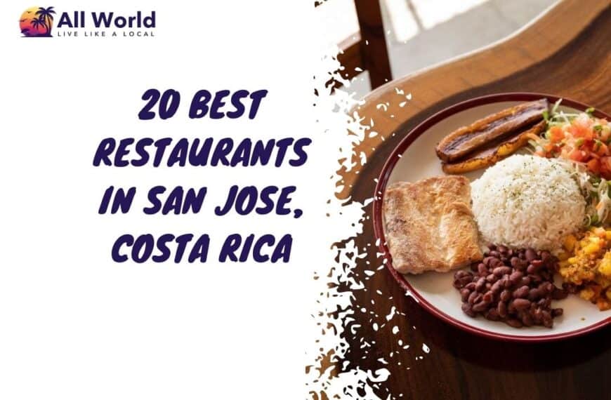 Best Restaurants in San Jose Costa Rica