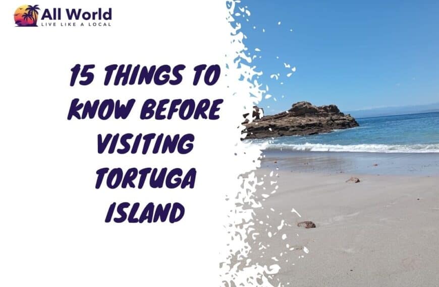 Things To Know Before Visiting Tortuga Island