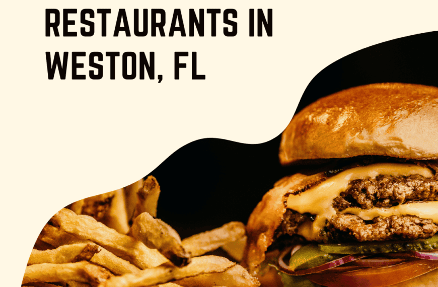 weston fl restaurants