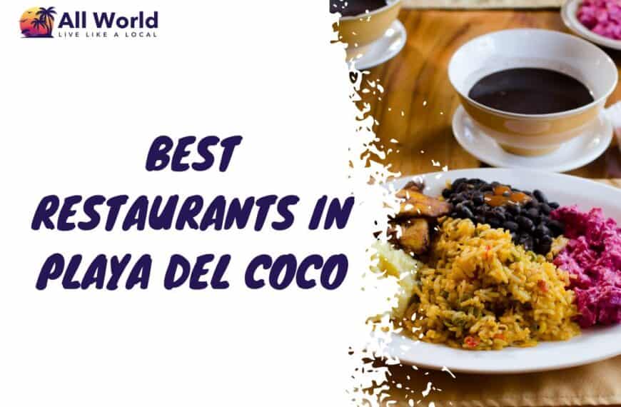 Best restaurants in playa del coco