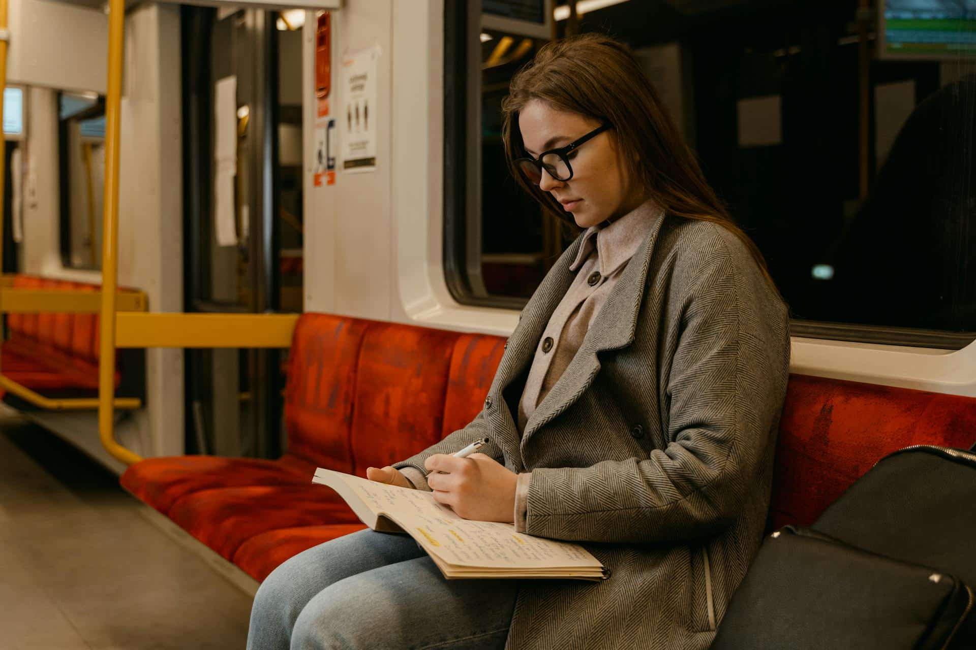 student traveling
