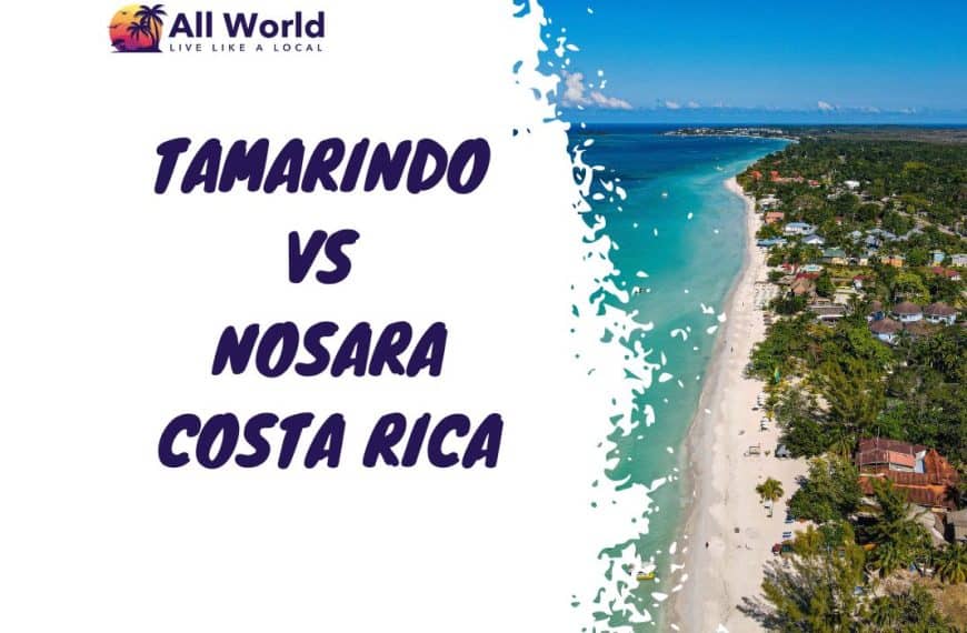 tamarindo vs nosara costa rica