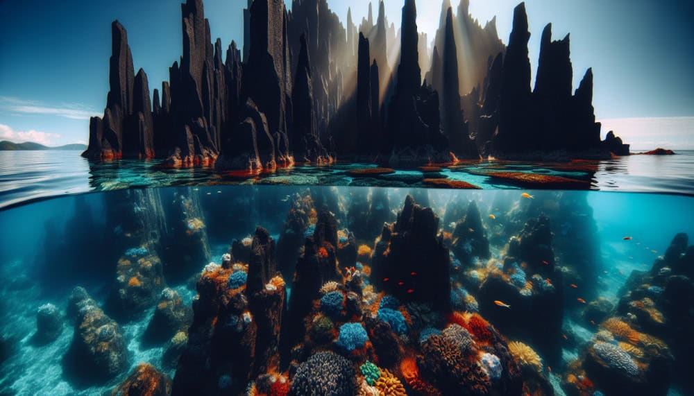 Topography of Catalina Island