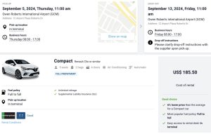 Andy's Car Rental Grand Cayman