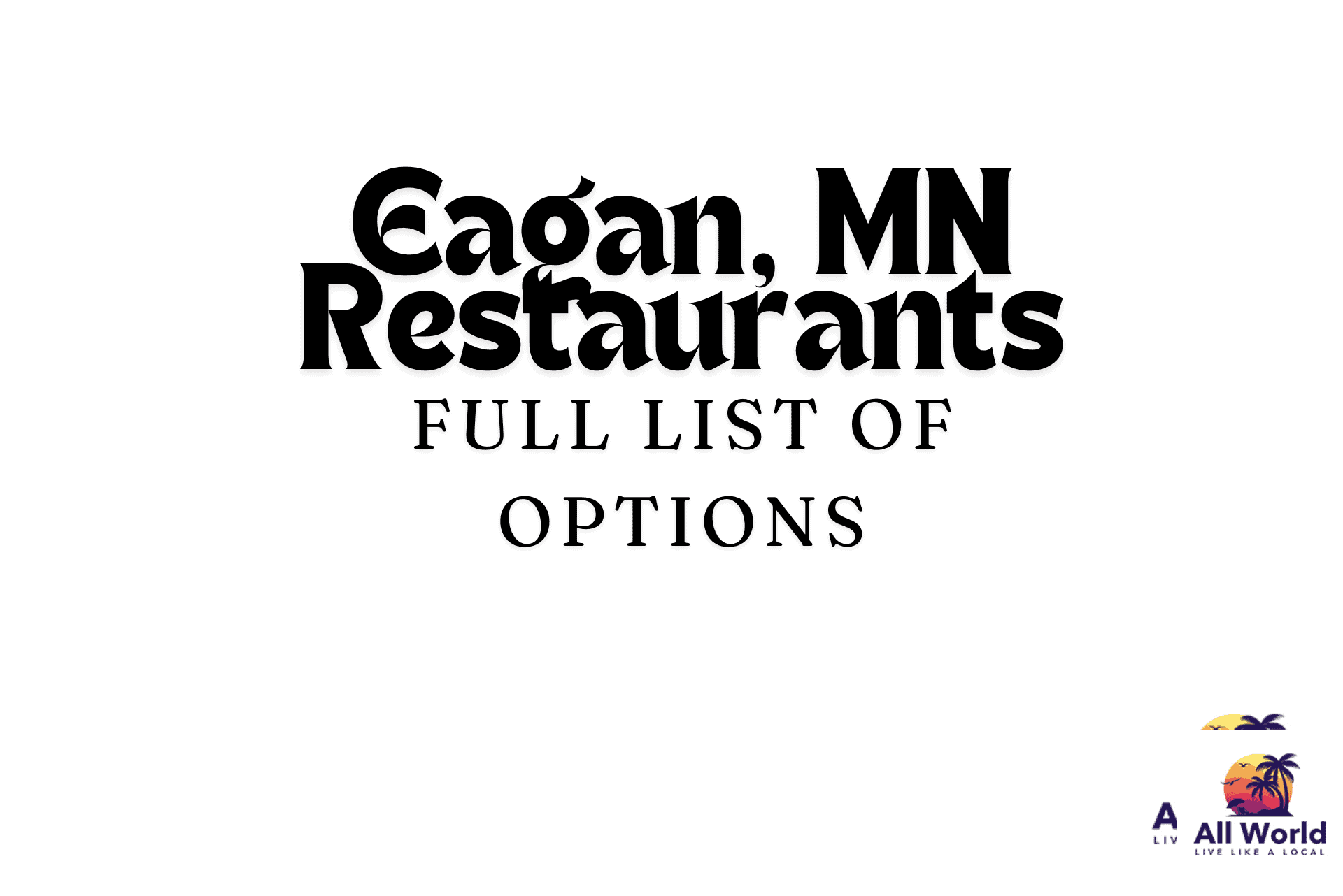Eagan restaurants