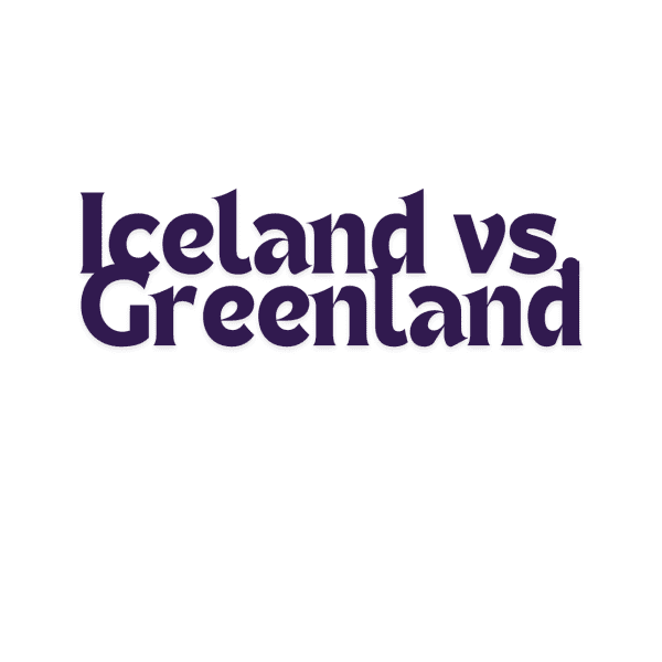 iceland vs greenland