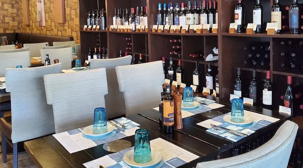 Image of the interior of Zona Blu