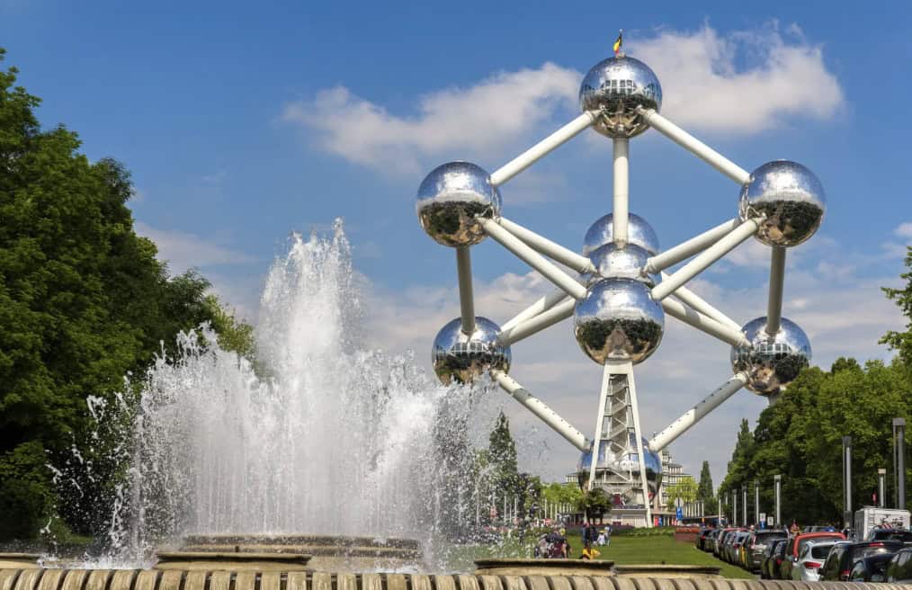 Atomium sculpture in Brussels, Belgium