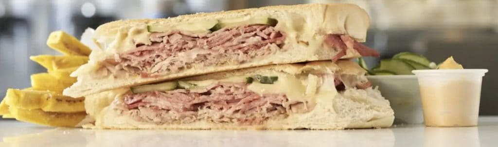 Cuban sandwich from the Sanguich website
