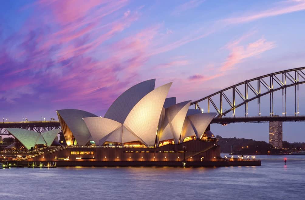 Sydney Opera House and Sydney Harbor