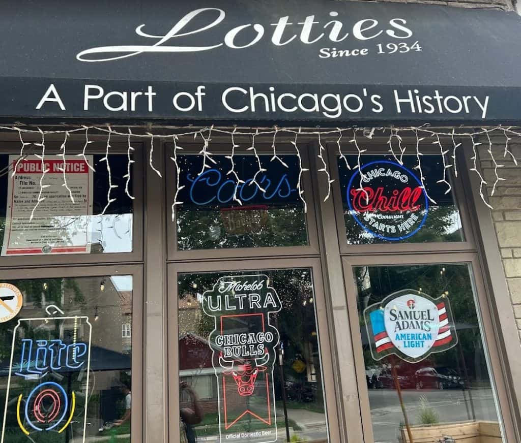 Exterior of Lottie's Pub