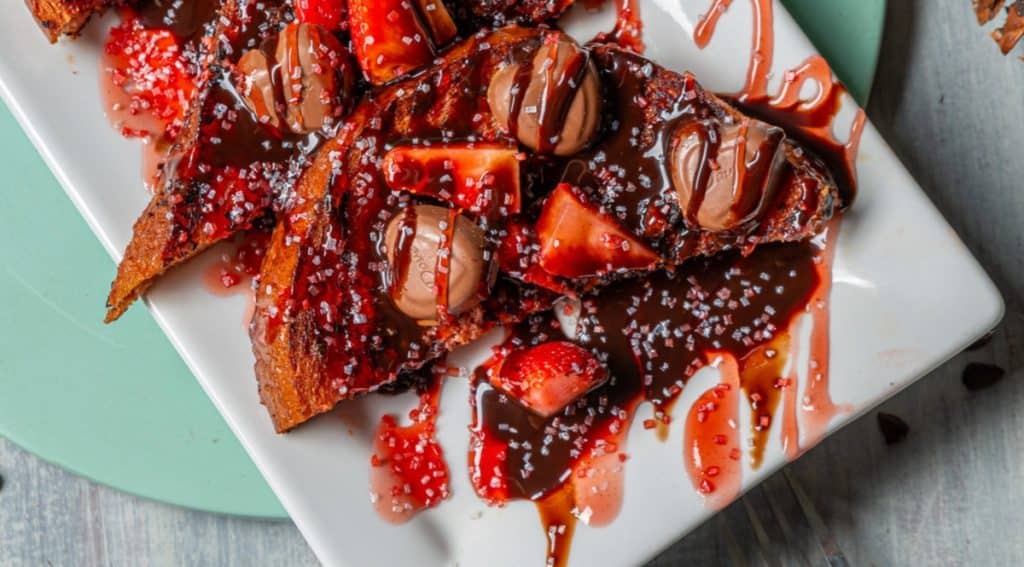 French toast from The Brunchery in Chicago