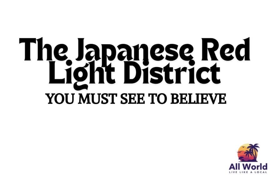 The Japanese Red Light District
