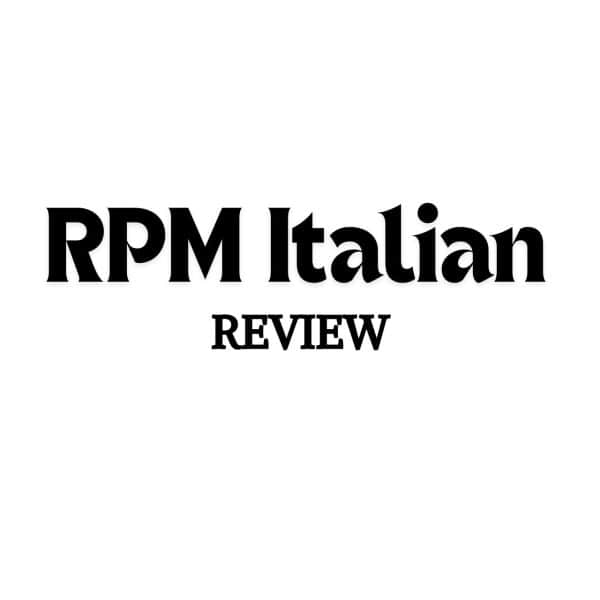 RPM Italian Review