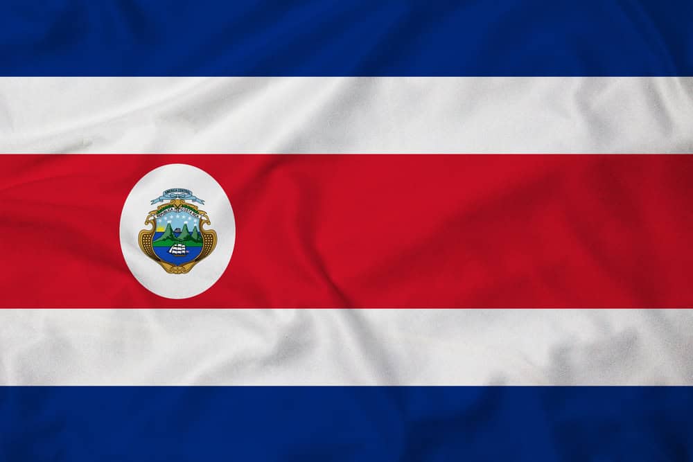 Costa Rican Flag
