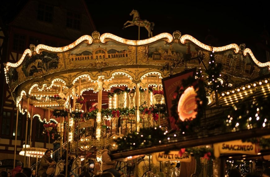 Exploring Any City During Christmas