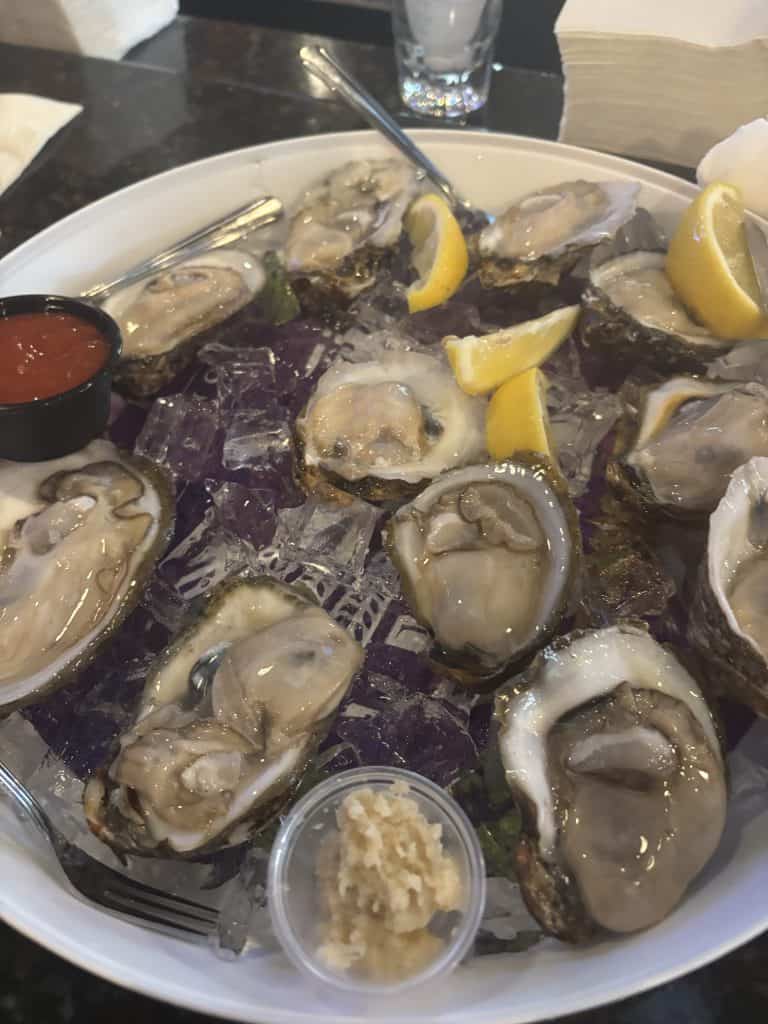 oysters at Shuck and Dive FTL