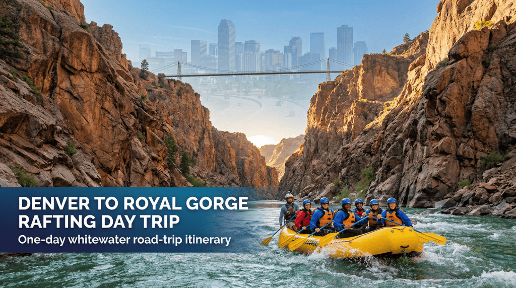 Denver to Royal Gorge Rafting Day Trip