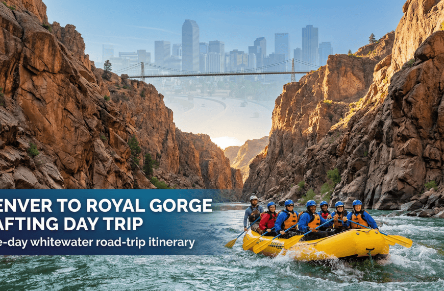 Denver to Royal Gorge Rafting Day Trip