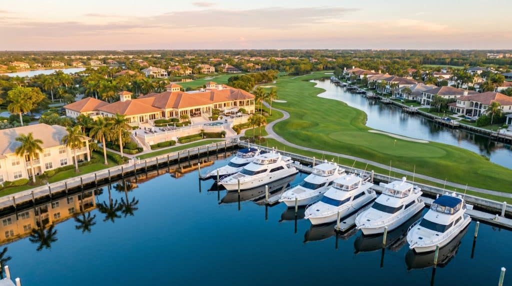 deep-water marina